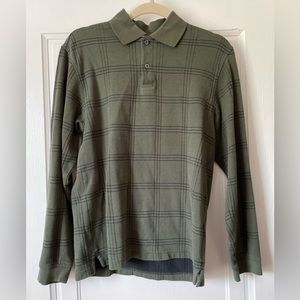 Arrow Classic Fit Long-Sleeve Polo Shirt | Small